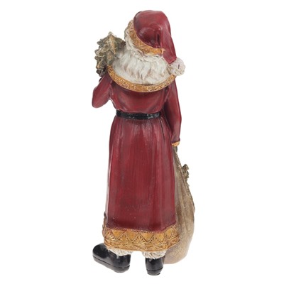 Фигурка декоративная "Дед Мороз", L13 W11,5 H31,5 см