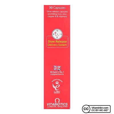 Vitabiotics Фероглобин 30 капсул