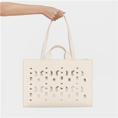 Bolso shopper Manifesto Cut - beige