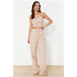 Vizon Weaving Blouse Bants Set Tbess24au00076