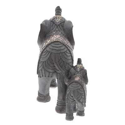 Фигурка декоративная "Слоны", L26 W10,5 H18,5 см