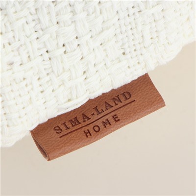 Чехол на подушку SL Home TASSEL 45х45 см, цв. молочный