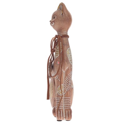 Фигурка декоративная "Кошка", L10 W4 H22,5 см