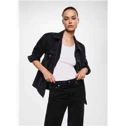 Cazadora vaquera oversize -  Mujer | MANGO OUTLET España