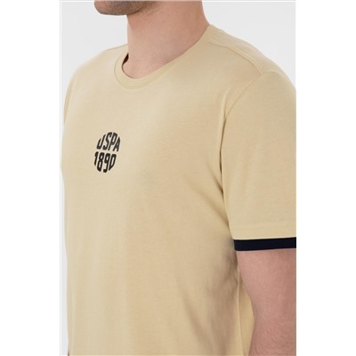 Мужские обычные велосипедные воротницы Open Khaki T -For -Fish Surprise Discount в корзине
