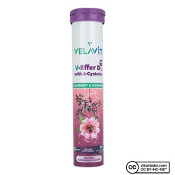 Velavit V-Effer D3 с L-цистеином 20 шипучих таблеток