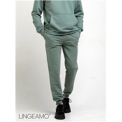 Мужские брюки из футера LINGEAMO хаки Кб-33 (125)