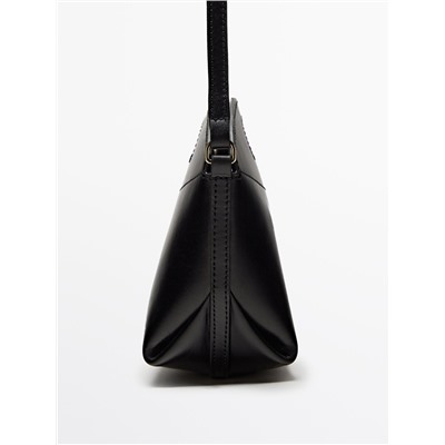 Bolso mini bandolera piel napa