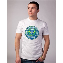 Футболка "Эмблема ВДВ" круглая