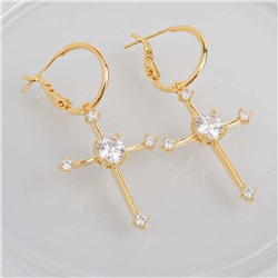Серьги с замком кольцо арт. 13 3709 (id 277046)