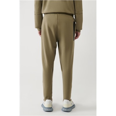 Haki Soft Touch Zipper PaCalı Satato Six