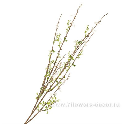 Ветка искусственная "Спирея", Н89 см