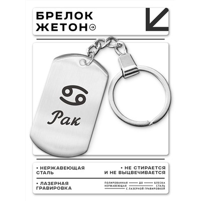 BKZ-087 Брелок Знаки Зодиака - Рак