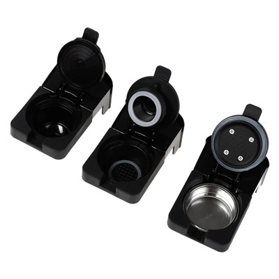 Кофеварка Energy EN-250-3, капсульная, 1400 Вт, 0.7 л, красная