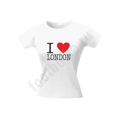 Футболка женская "I love London"