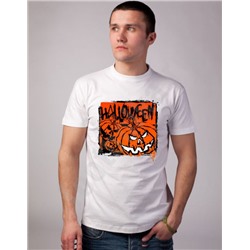 Футболка halloween "Тыква" квадрат