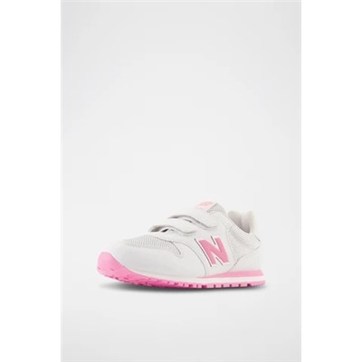 Zapatillas 500 - Gris y rosa