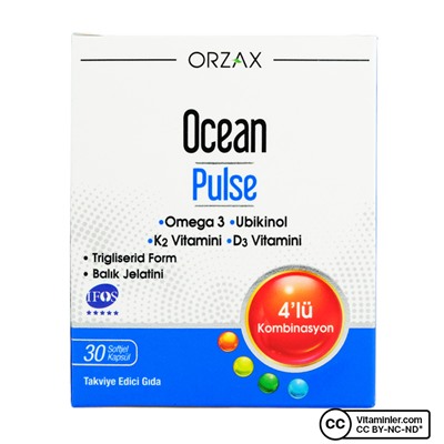 Ocean Pulse Omega 3 30 капсул