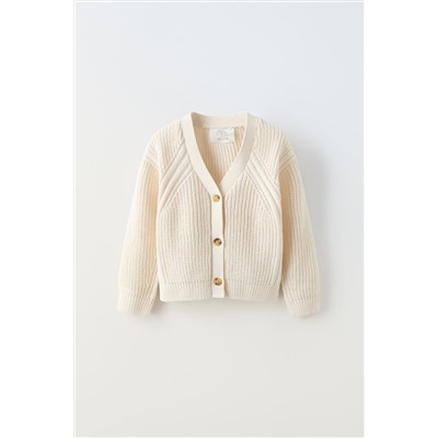 CHAQUETA PUNTO CHENILLA