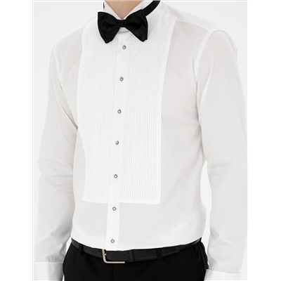 Рубашка для смокинга с белым Slim Fit