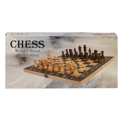Игра настольная 3 в 1 (шахматы, шашки, нарды), L24 W12 H3 см