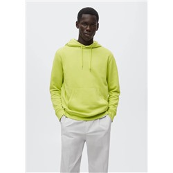 Sudadera básica ligera capucha -  Hombre | MANGO OUTLET España