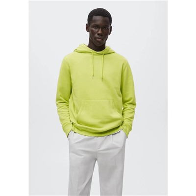 Sudadera básica ligera capucha -  Hombre | MANGO OUTLET España