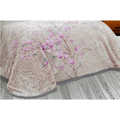 Покрывало EVLEN SUPER SOFT (двухстороннее,2слойное) п/э 220*240  евро Y 940 v8 (D-012) (Акция)