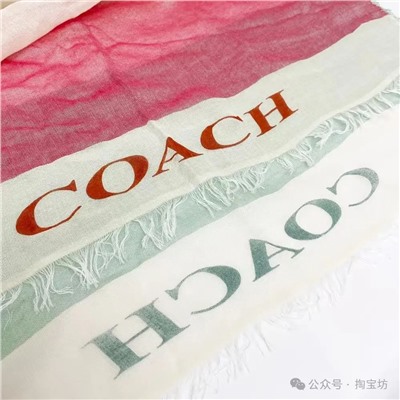 Лёгкий нежный и приятный палантин  COAC*H