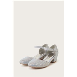 Monsoon Silver Lucy Super Dazzle Two-Part Heels