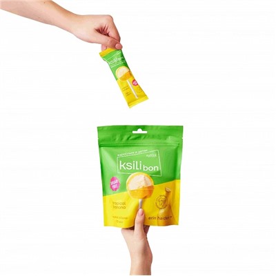 Леденец на палочке Ksilibon Lollipop Банан, 10 шт.