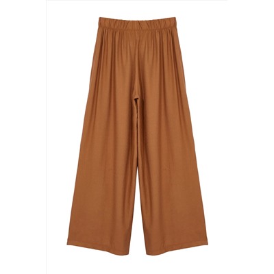 Brown Anvelvett Подробная детальная крупная пляжная одежда PaCa пляжная одежда TBBSS24AR00012