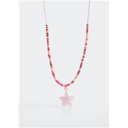 Collar abalorios estrella -  Niña | MANGO OUTLET España