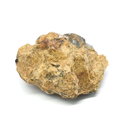 Корунд сапфир в породе 78*50*38мм, 146г