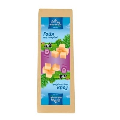 Сыр Пармезан БОБРОВСКИЙ ТМ Oldenburger Гойя 40% брус 1*3кг/6кг