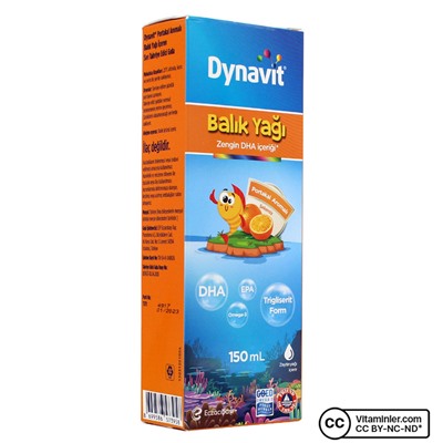 Dynavit Сироп с рыбьим жиром 150 мл