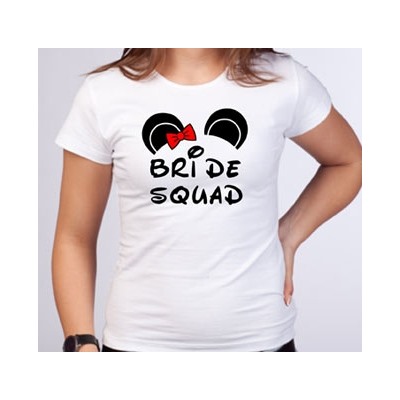 Футболка "Bride Squad" микки