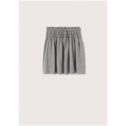 Falda cintura fruncida -  Niña | MANGO OUTLET España