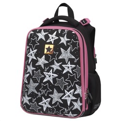 Ранец Berlingo Expert "Glossy stars" 37*28*16см, 2 отделения, 2 кармана, анатомическая спинка