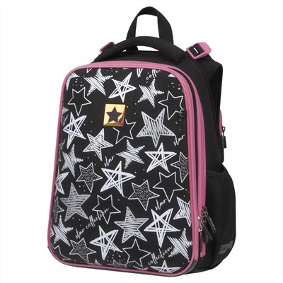 Ранец Berlingo Expert "Glossy stars" 37*28*16см, 2 отделения, 2 кармана, анатомическая спинка
