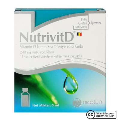 Neptun NutrivitD Витамин D 5 мл