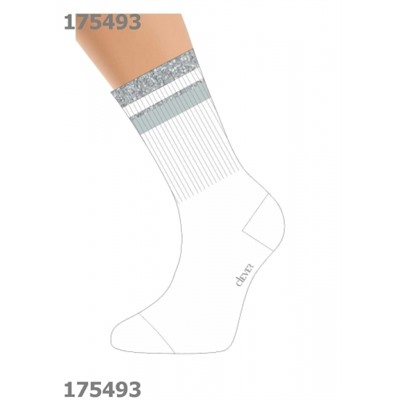 CLEVER CLE Носки жен.Д5422 8 Марта хл+эл Д5422