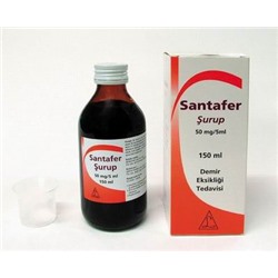 SANTAFER 10MG / ML SURUP (150 ML) железо demir III hidroksit