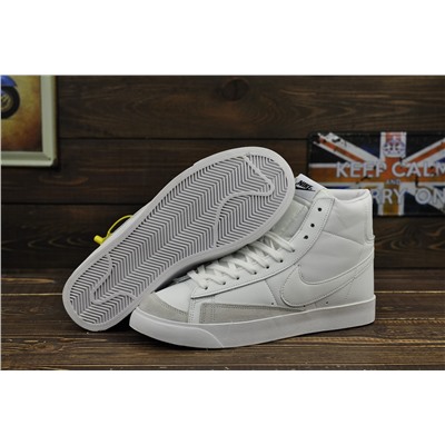 Высокие Niкe Blazer Platform из натуральной кожи