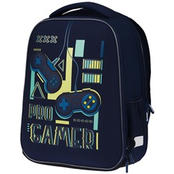 Ранец Berlingo Expert Mini "Gamer" 36*27*14см, 2 отделения, 2 кармана, анатомическая спинка, мешок для обуви
