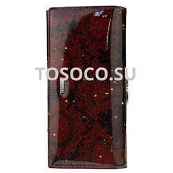 81226 a red  кошелек натуральная кожа и экокожа 9х19х2