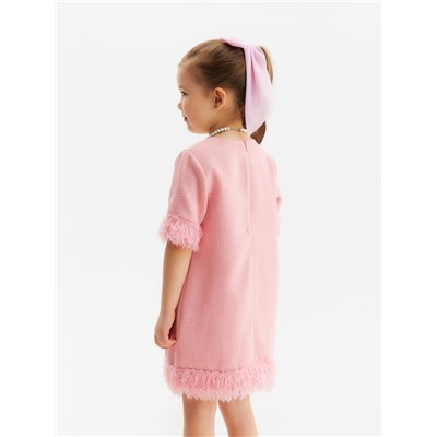 Платье для девочки MINAKU: PartyDress, розовое, рост 122 см