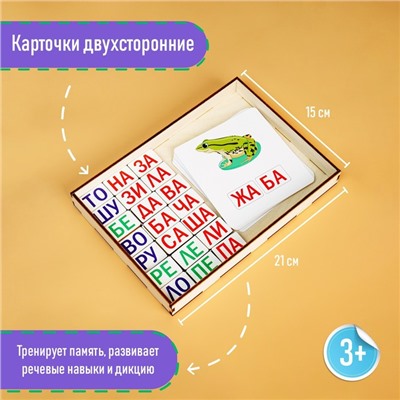 Дидактические игры и материалы «Учимся читать по слогам»