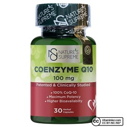 Nature's Supreme Coenzyme Q10 100 мг 30 капсул