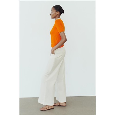 JEANS Z1975 PALAZZO TIRO ALTO
